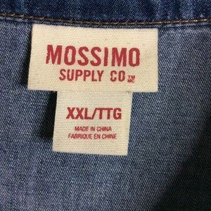 Mossimo XXL Denim Color Blue High Low Women’s Top